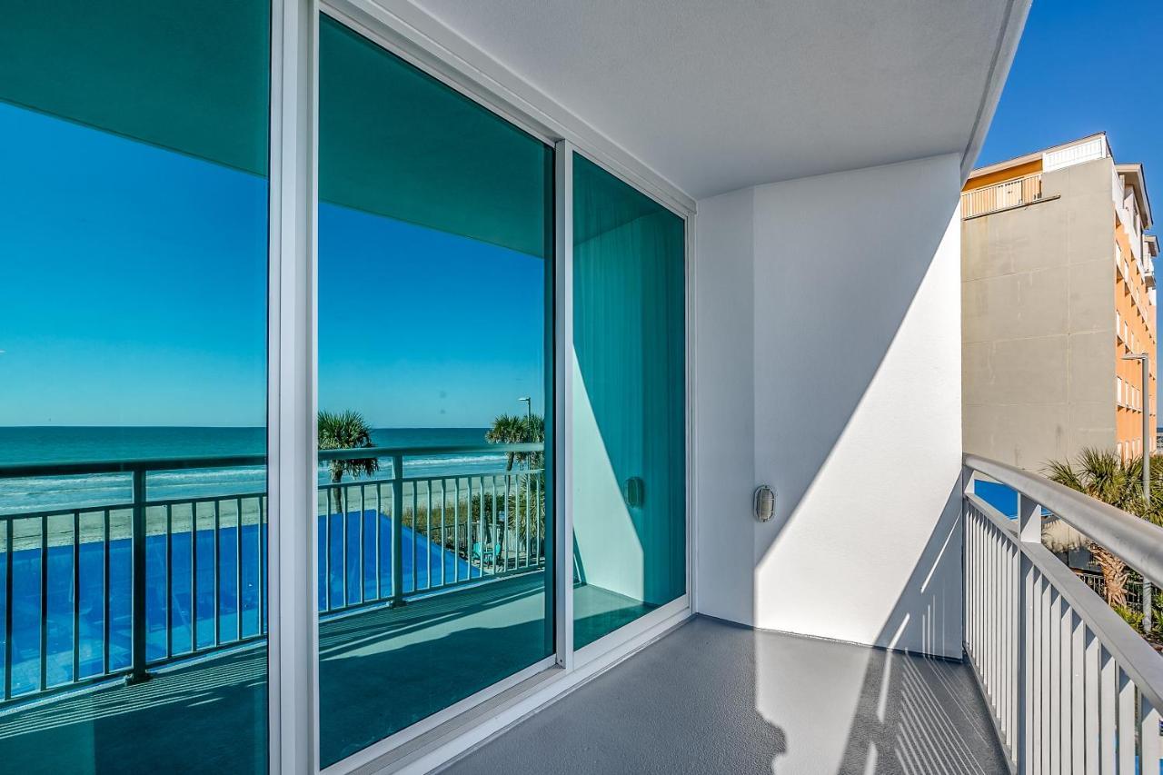 Spectacular Ocean Front Real 1 Bedroom Condo, 2 Ba Myrtle Beach Zewnętrze zdjęcie